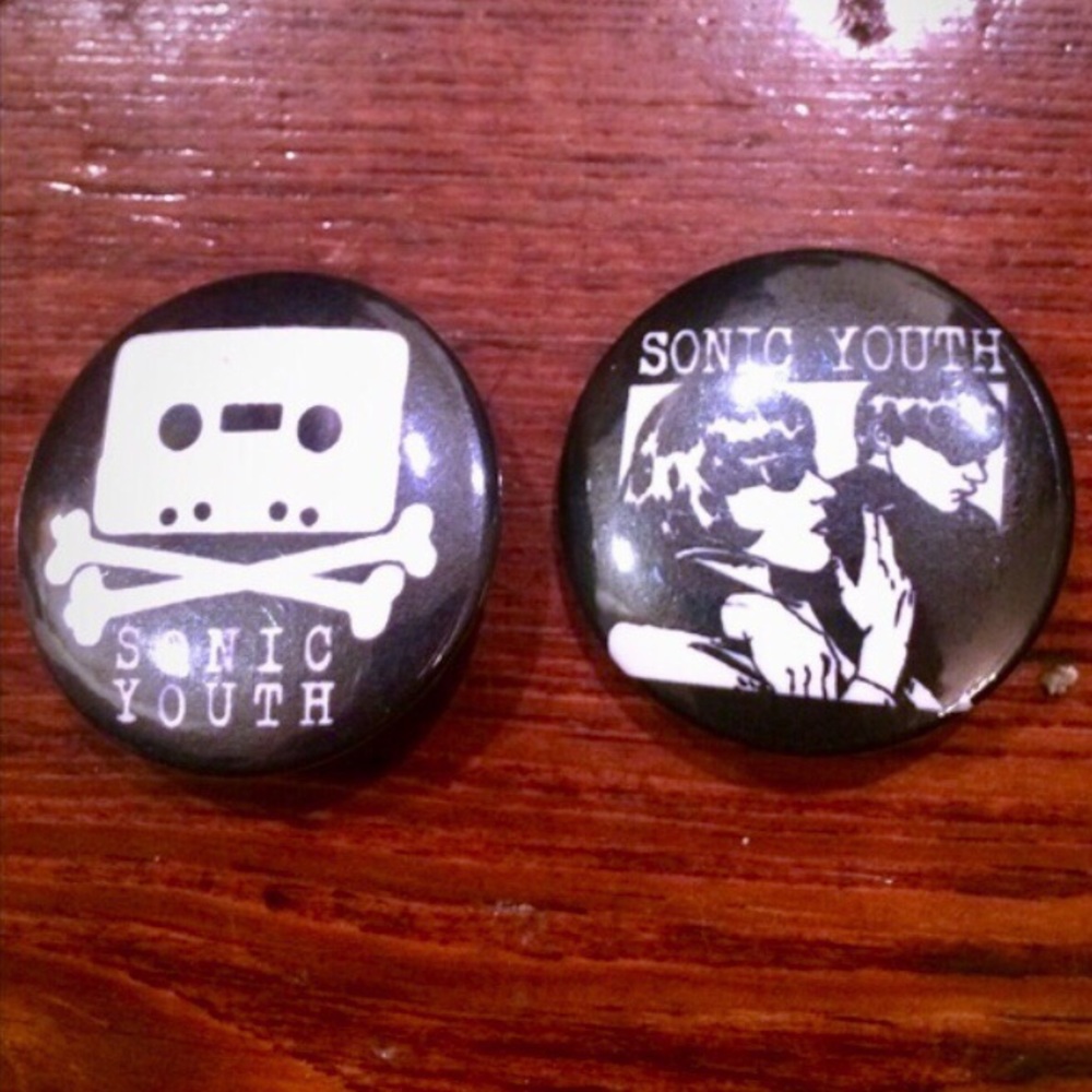 Sonic Youth Button Set